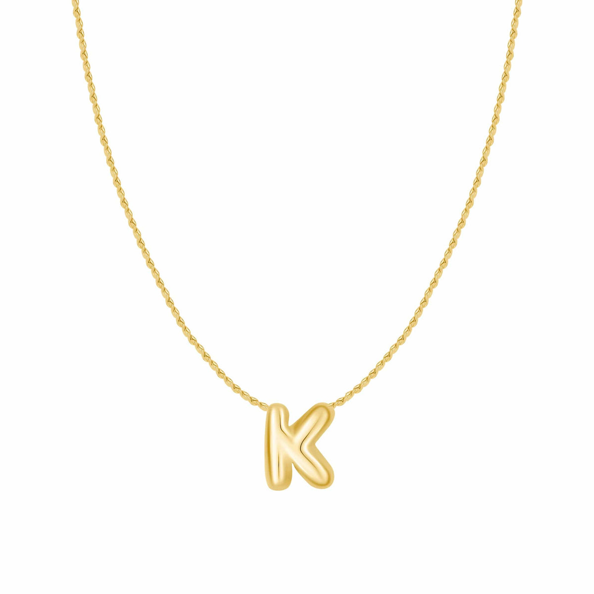 Bohomoon Stainless Steel All About Me Initial Necklace