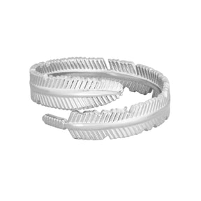 BohoMoon Stainless Steel Allegra Ring Silver / Adjustable