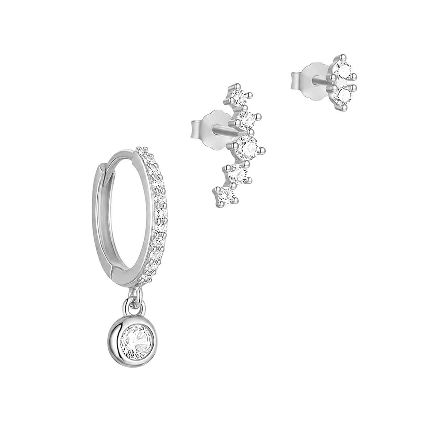 Bohomoon Stainless Steel Allie Earring Set
