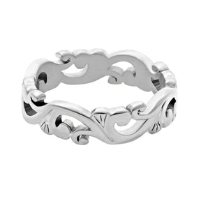 BohoMoon Stainless Steel Allure Ring Silver / US 6 / UK L / EUR 51 (small)