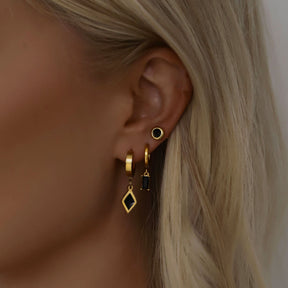 BohoMoon Stainless Steel Alma Hoop Earrings