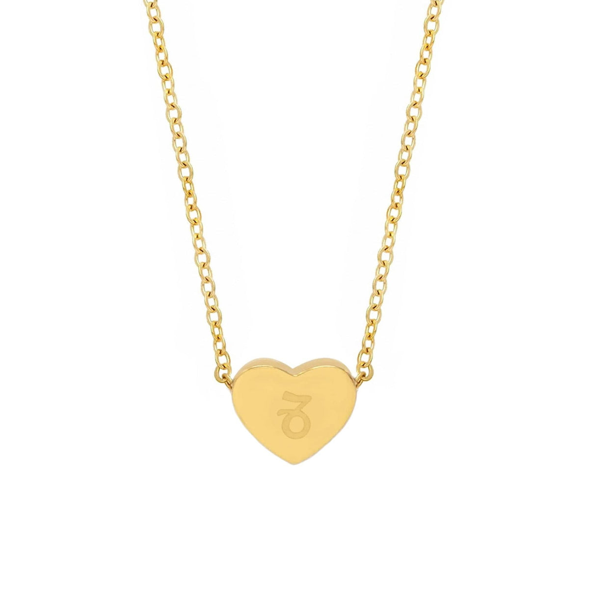 Alora Heart Zodiac Necklace