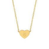 BohoMoon Stainless Steel Alora Zodiac Necklace Gold / Taurus