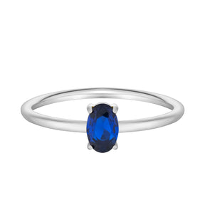 Bohomoon Stainless Steel Always Birthstone Ring