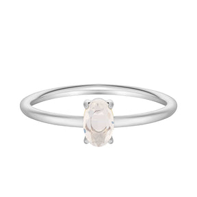 Bohomoon Stainless Steel Always Birthstone Ring