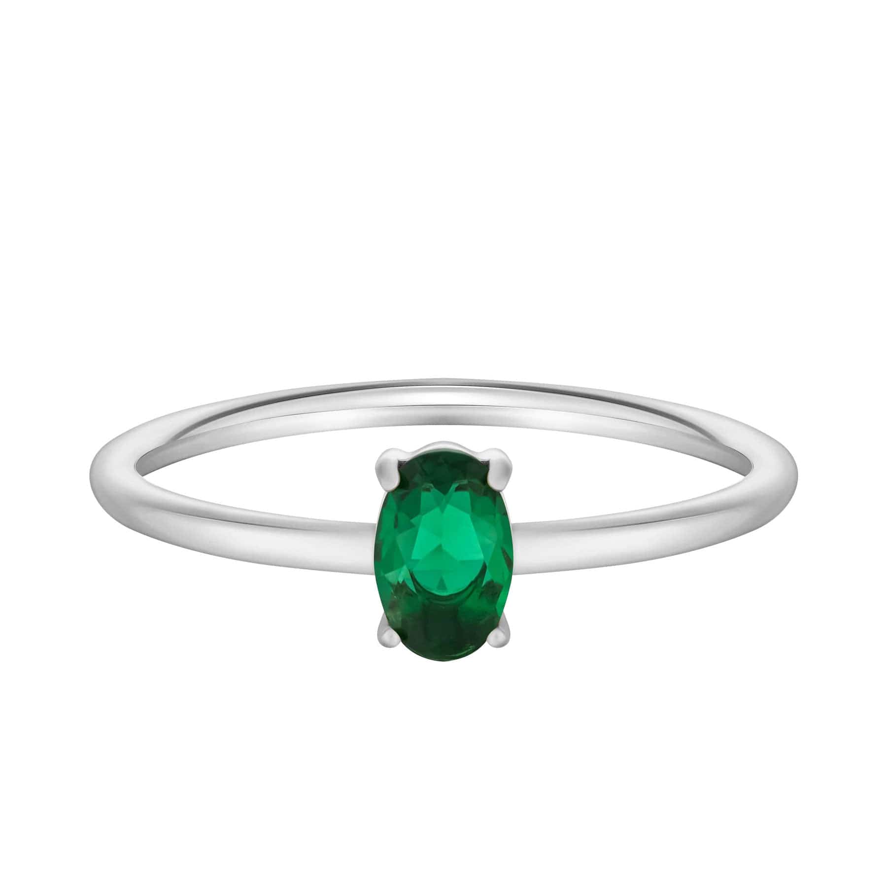 Bohomoon Stainless Steel Always Birthstone Ring