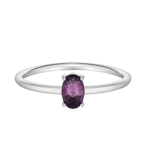 Bohomoon Stainless Steel Always Birthstone Ring