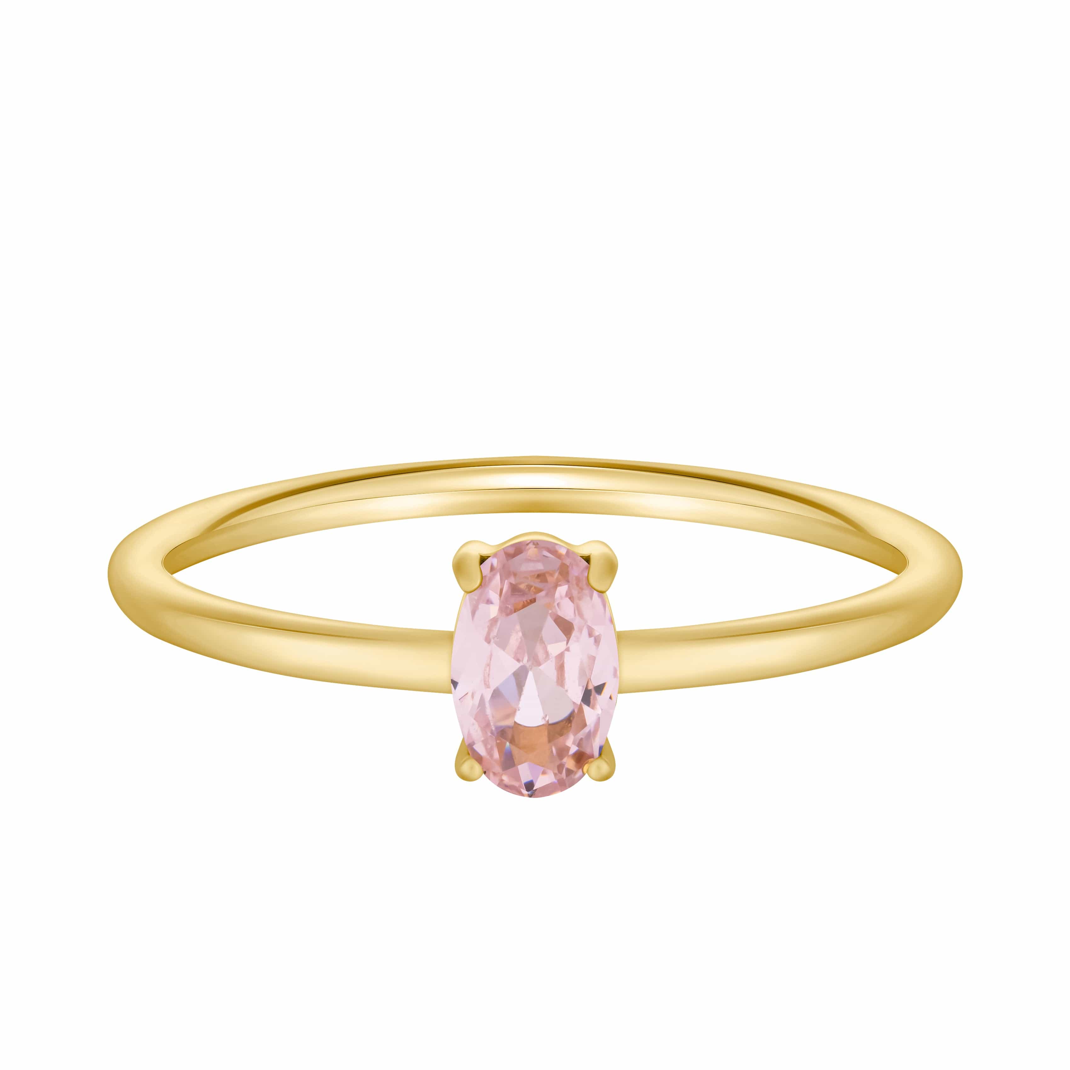 Bohomoon Stainless Steel Always Birthstone Ring