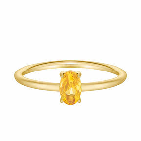Bohomoon Stainless Steel Always Birthstone Ring