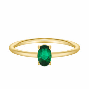 Bohomoon Stainless Steel Always Birthstone Ring