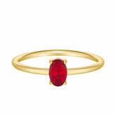 Bohomoon Stainless Steel Always Birthstone Ring