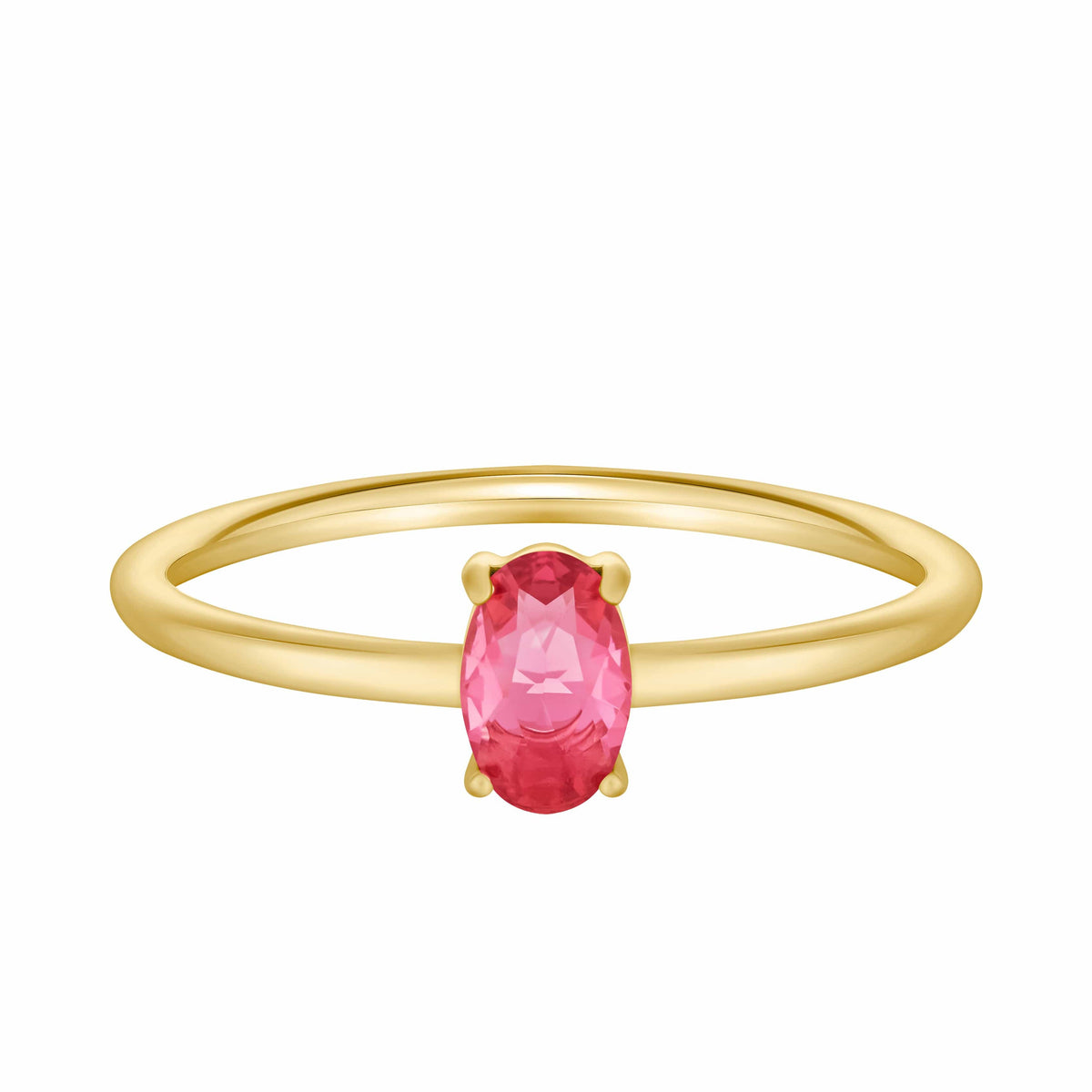 Bohomoon Stainless Steel Always Birthstone Ring