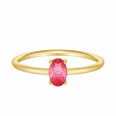 Bohomoon Stainless Steel Always Birthstone Ring