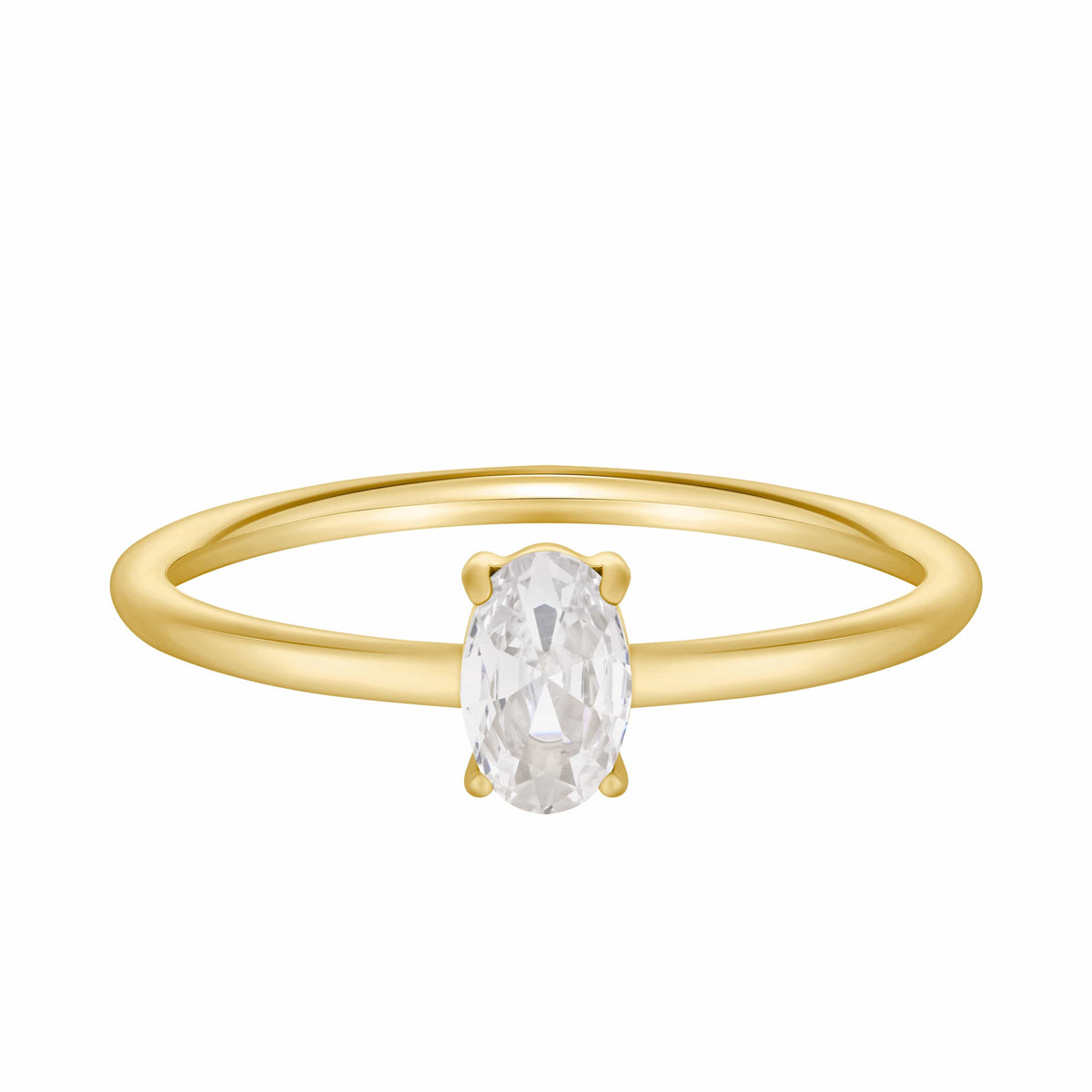 Bohomoon Stainless Steel Always Birthstone Ring