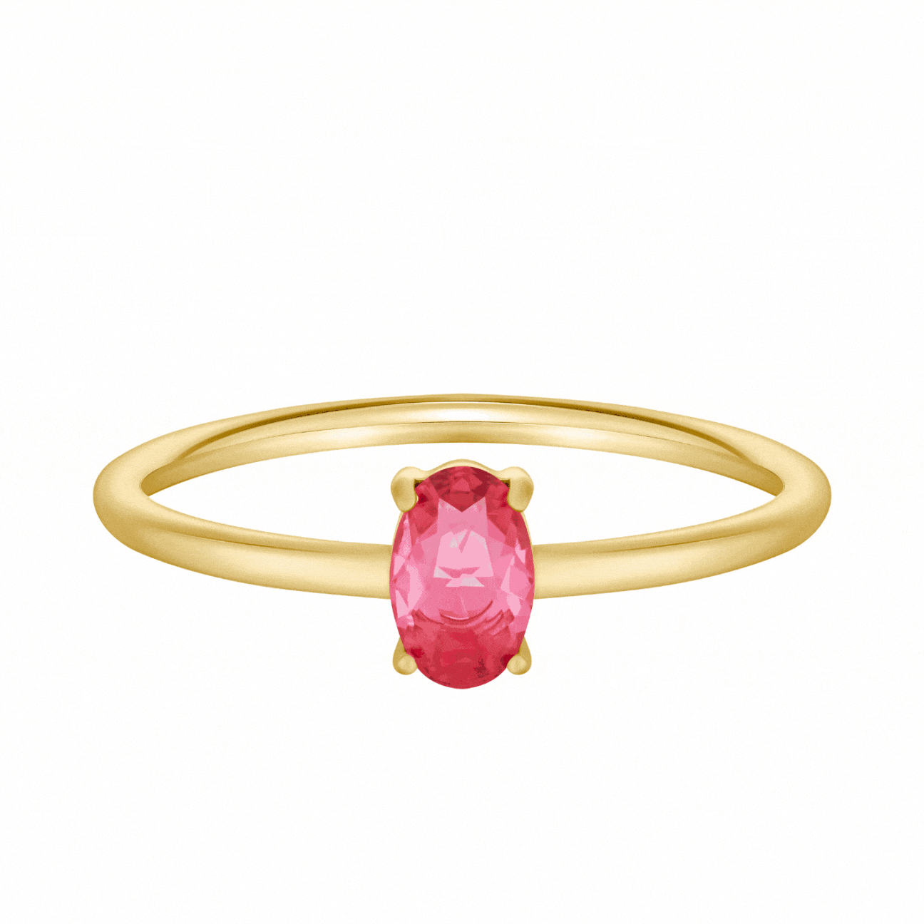 BOHOMOON Always Birthstone Ring | Waterproof & Tarnish Free Stainless Steel