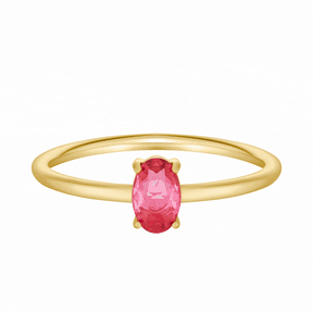 Bohomoon Stainless Steel Always Birthstone Ring