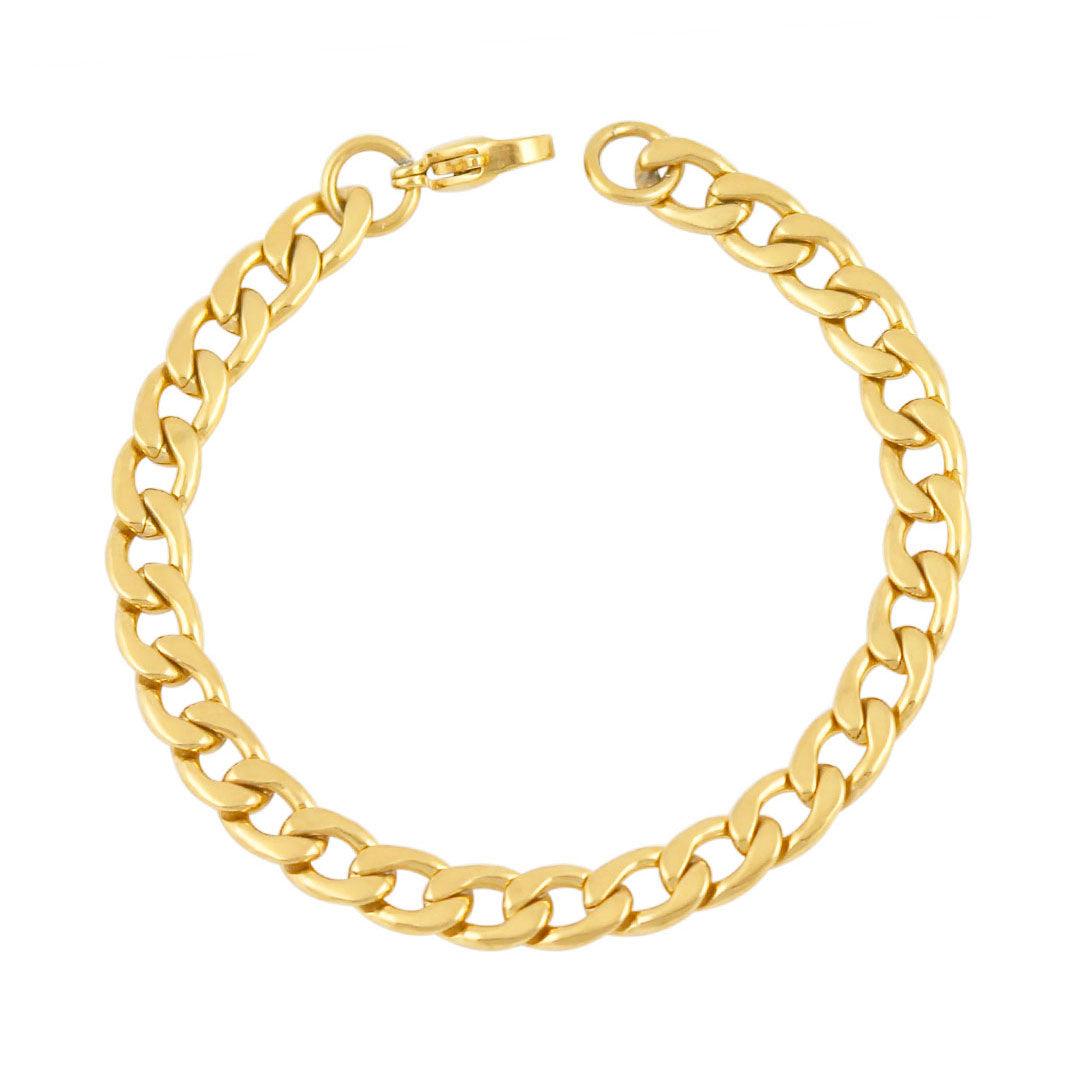 BohoMoon Stainless Steel Amalfi Bracelet Gold / Small