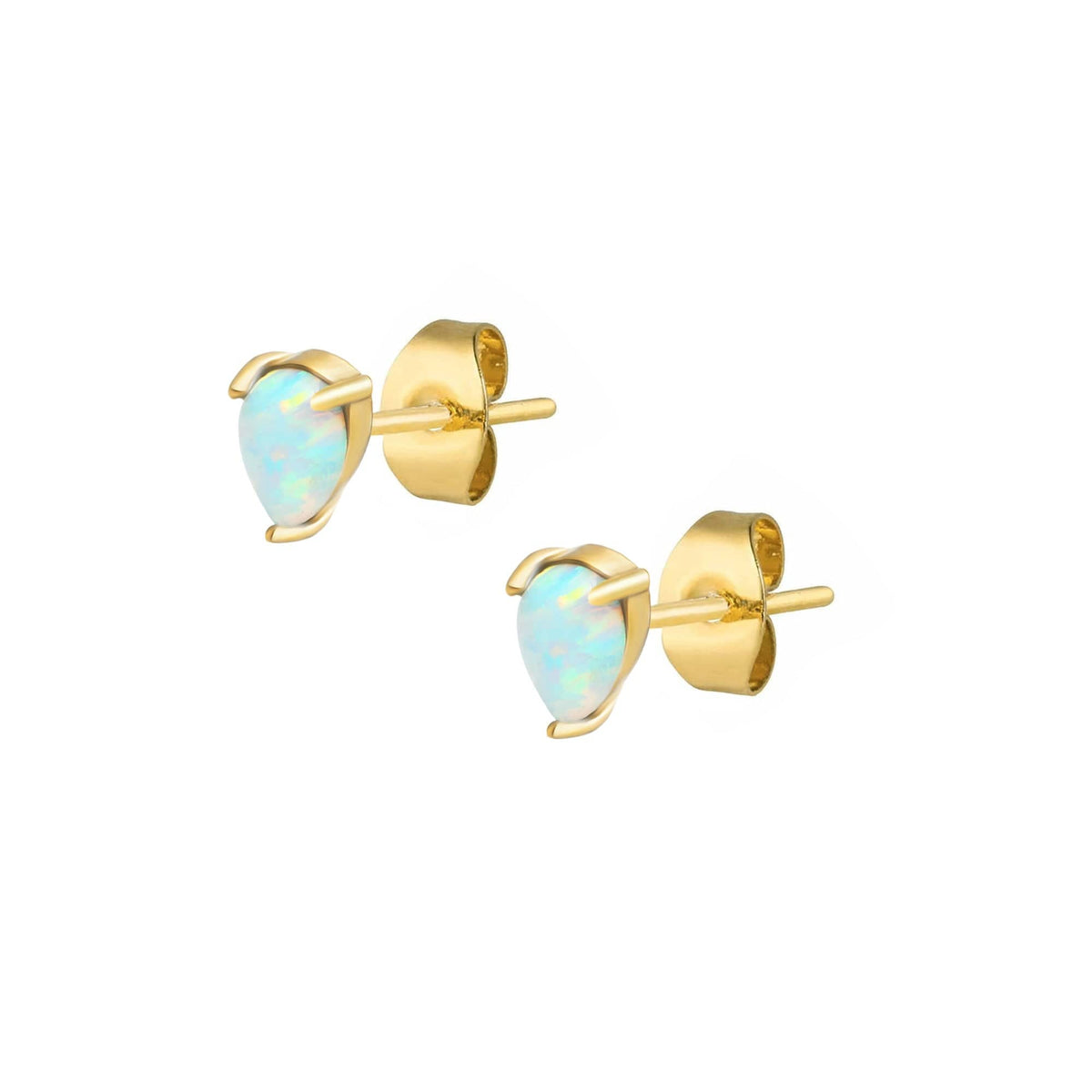 BOHOMOON Stainless Steel Amanda Opal Stud Earrings Gold