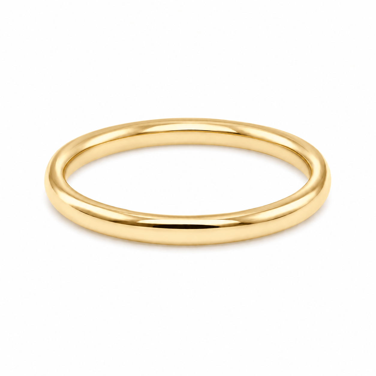 Bohomoon Stainless Steel Amelia Plain Band Ring