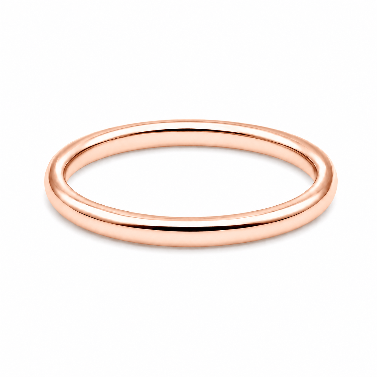 Bohomoon Stainless Steel Amelia Plain Band Ring