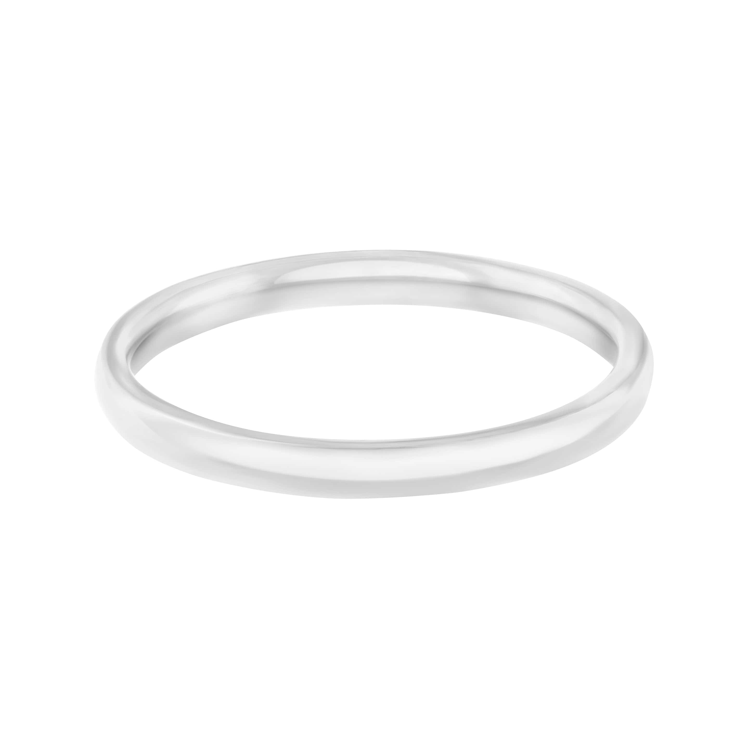 Bohomoon Stainless Steel Amelia Plain Band Ring