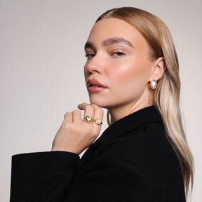 Bohomoon Stainless Steel Amour Ring