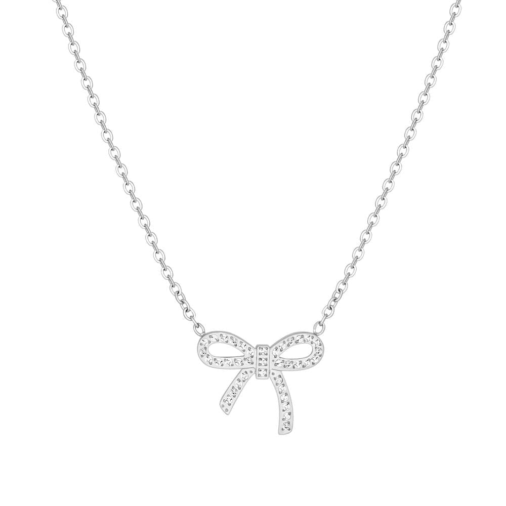 Bohomoon Stainless Steel Annie Bow Necklace