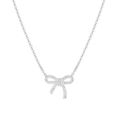 Bohomoon Stainless Steel Annie Bow Necklace
