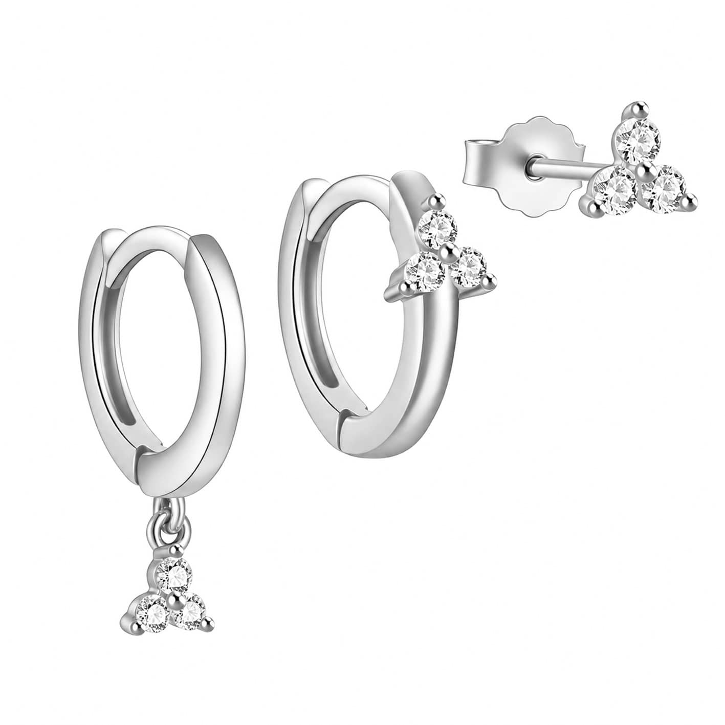 Bohomoon Stainless Steel Annie Earring Set