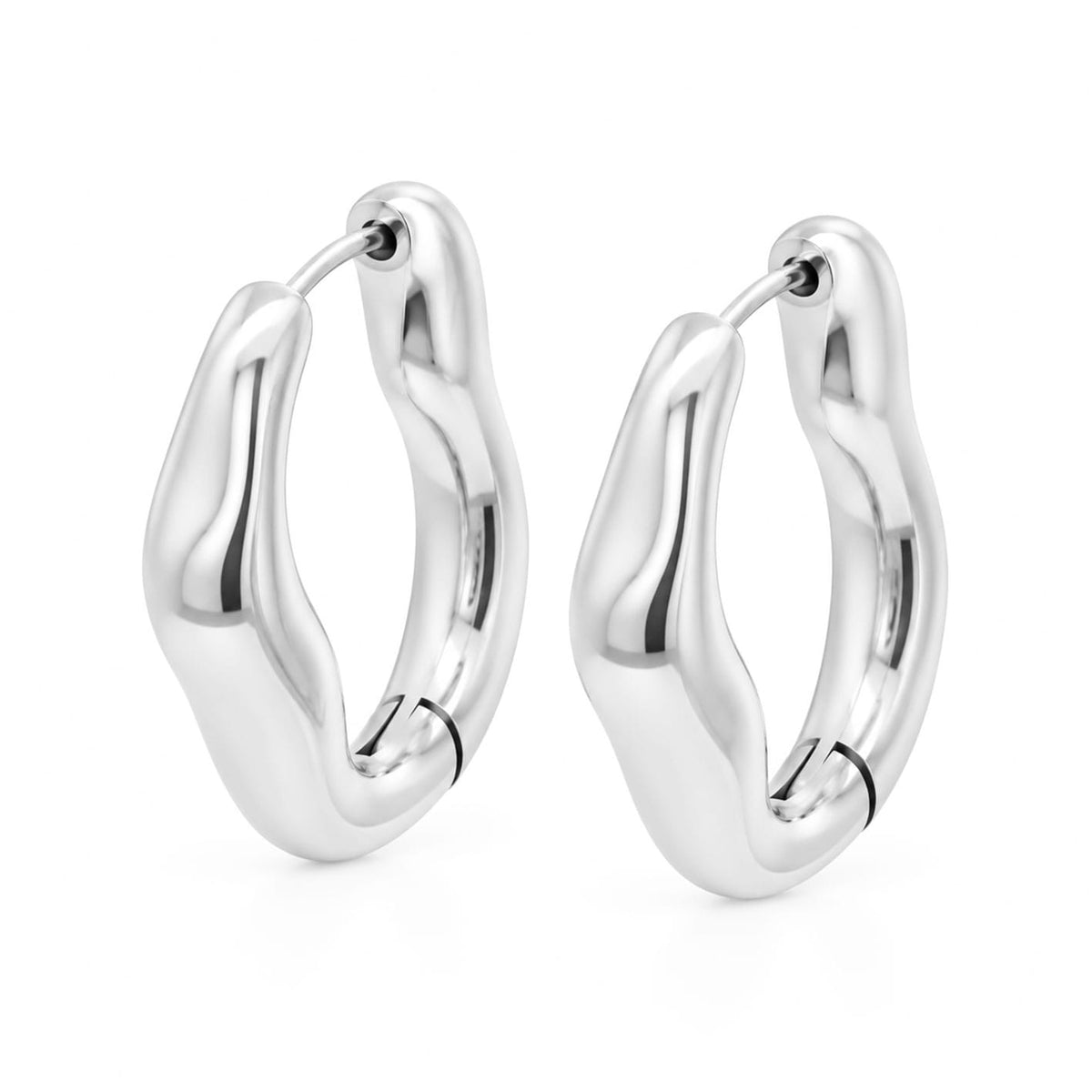 Bohomoon Stainless Steel Anya Hoop Earrings