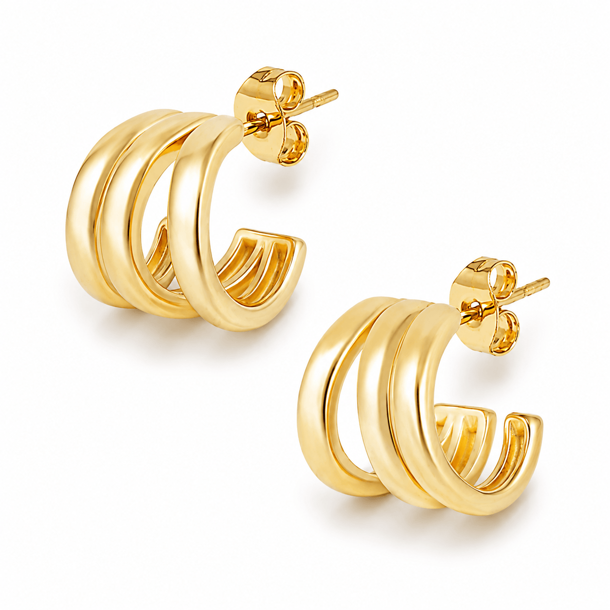Bohomoon Stainless Steel Apollo Hoop Earrings