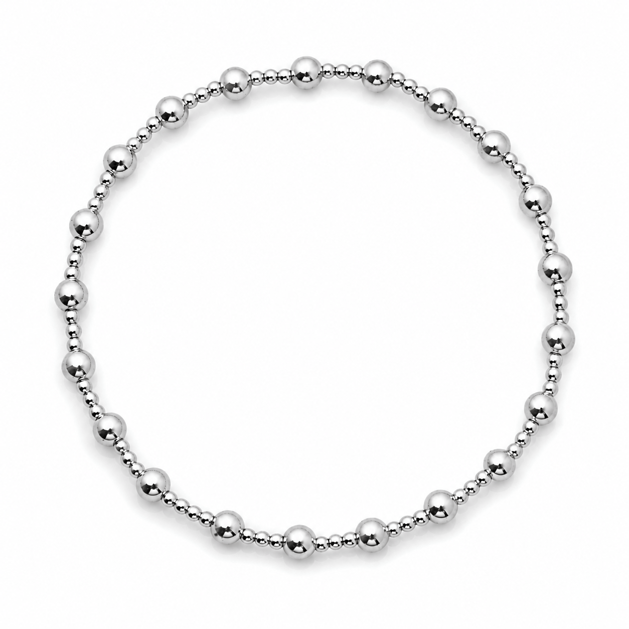 Bohomoon Stainless Steel Aretha Beaded Bracelet