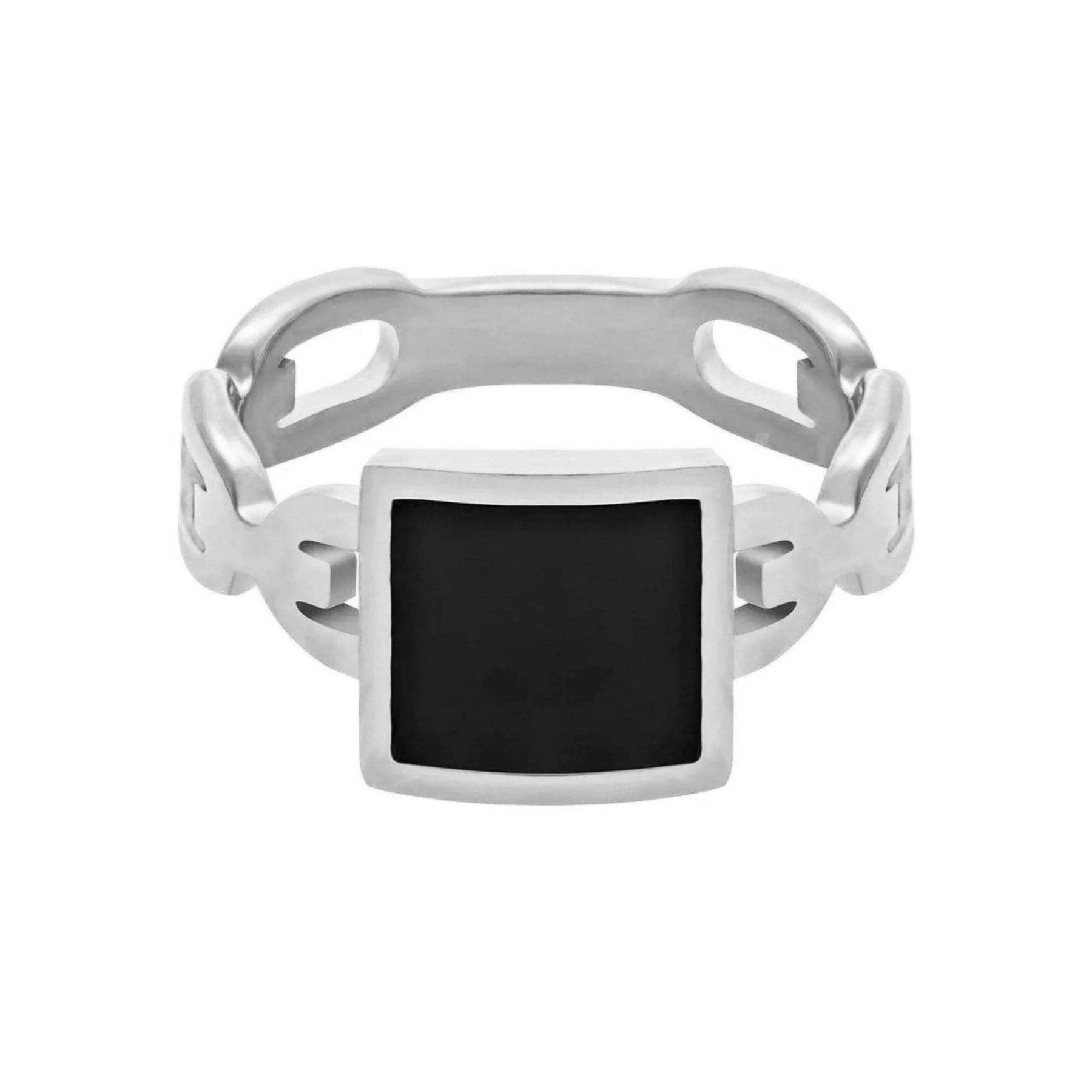 BohoMoon Stainless Steel Aria Ring Silver / US 4 / UK H / EUR 46 / (xxsmall)