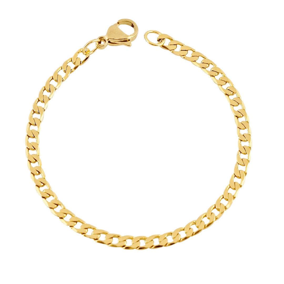 BohoMoon Stainless Steel Atlanta Bracelet Gold / Small