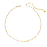 Bohomoon Stainless Steel August Pearl Choker / Necklace