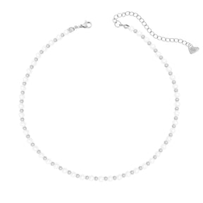 Bohomoon Stainless Steel August Pearl Choker / Necklace