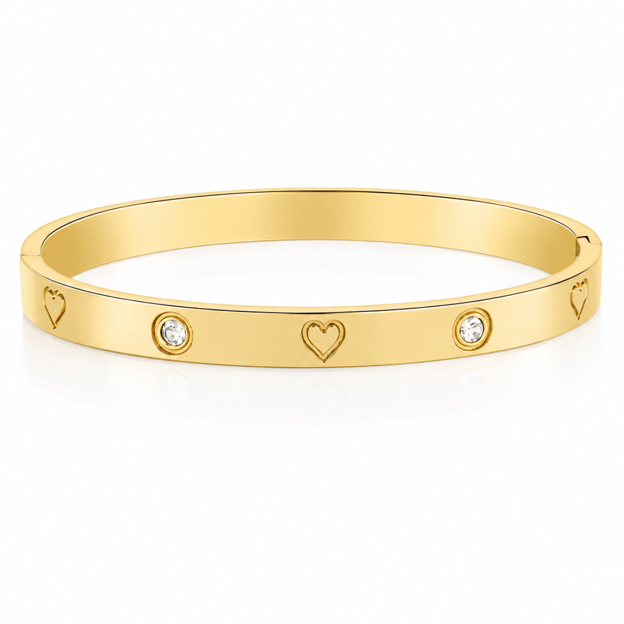 Bohomoon Stainless Steel Aurora Heart Bracelet