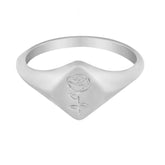 BohoMoon Stainless Steel Aurora Ring Silver / US 6 / UK L / EUR 51 (small)