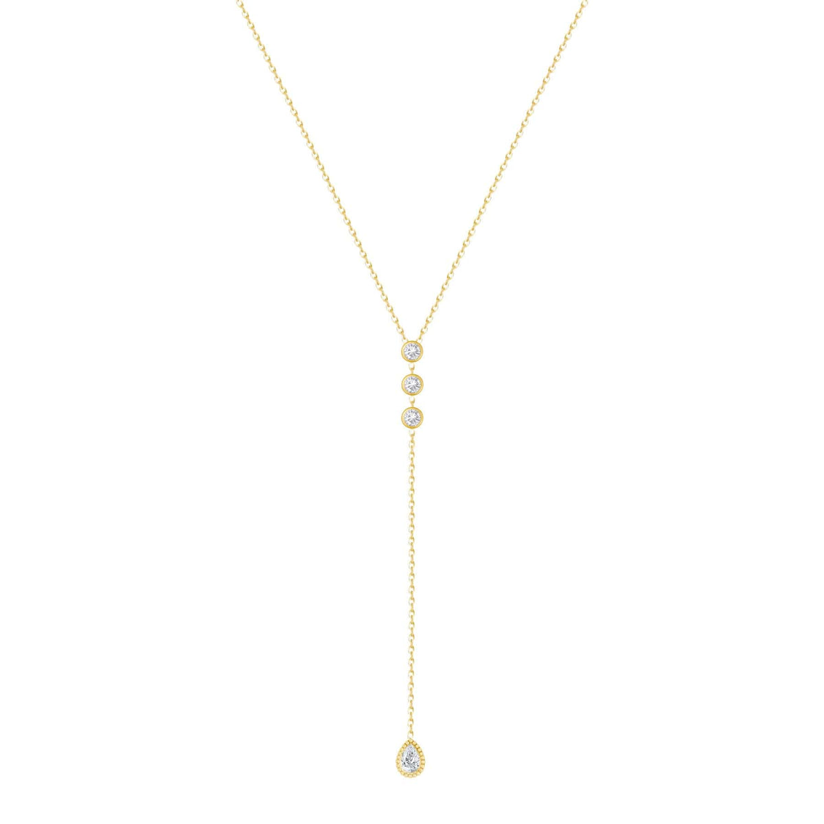 Bohomoon Stainless Steel Avery Lariat Necklace