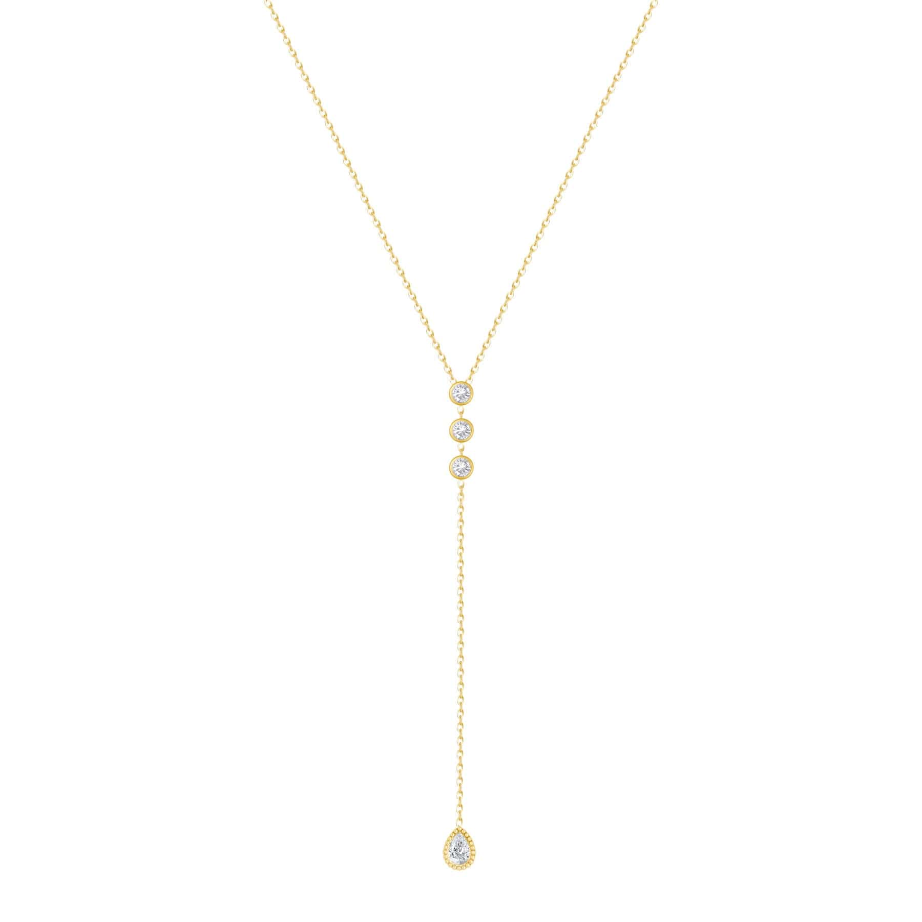 Bohomoon Stainless Steel Avery Lariat Necklace