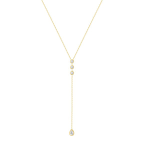Bohomoon Stainless Steel Avery Lariat Necklace