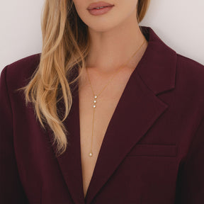 Bohomoon Stainless Steel Avery Lariat Necklace