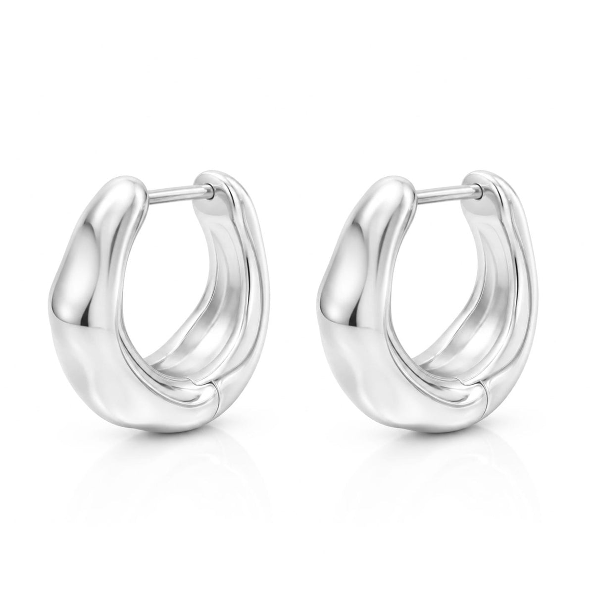 Bohomoon Stainless Steel Avril Hoop Earrings