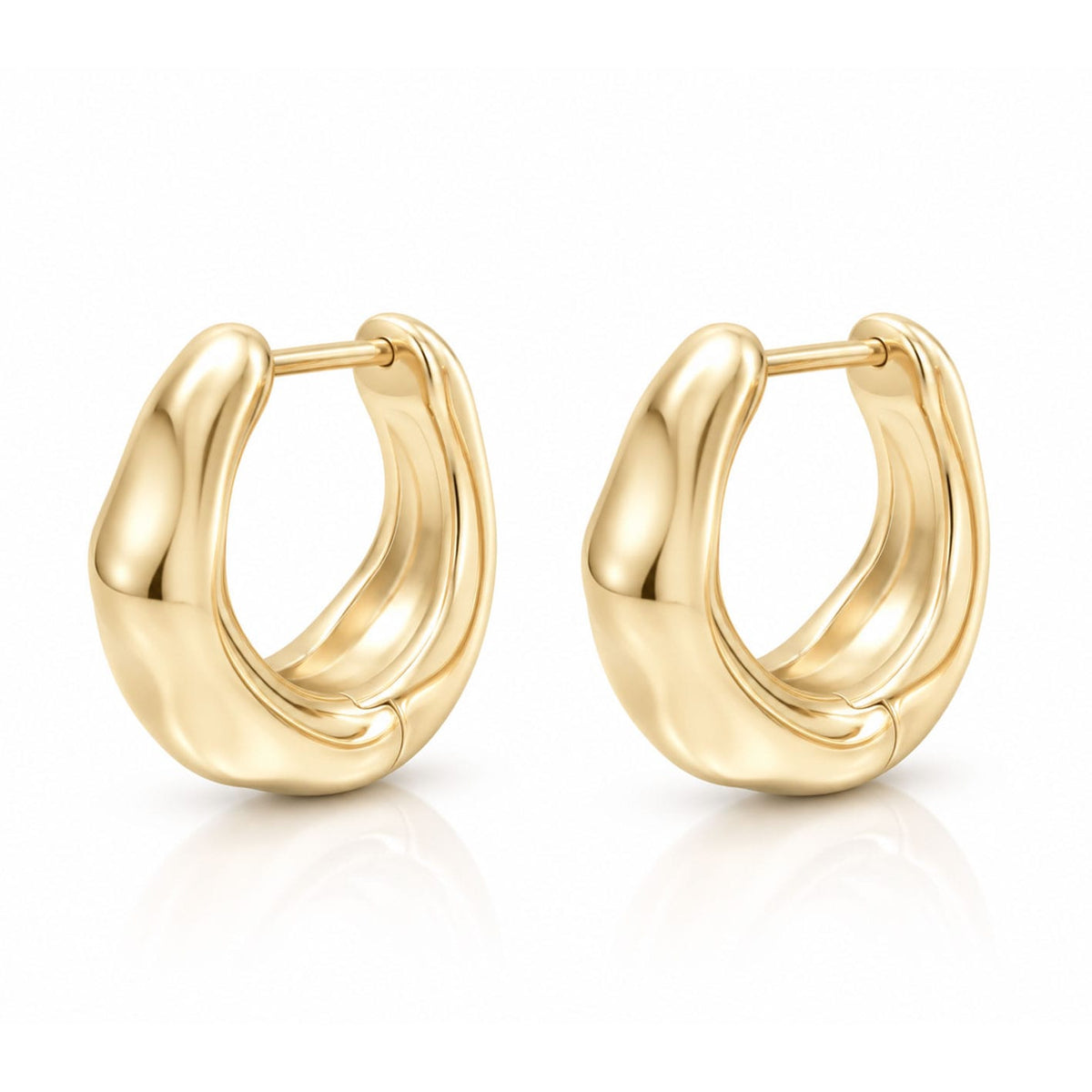 Bohomoon Stainless Steel Avril Hoop Earrings