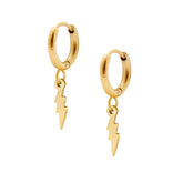 BohoMoon Stainless Steel Azura Hoop Earrings Gold