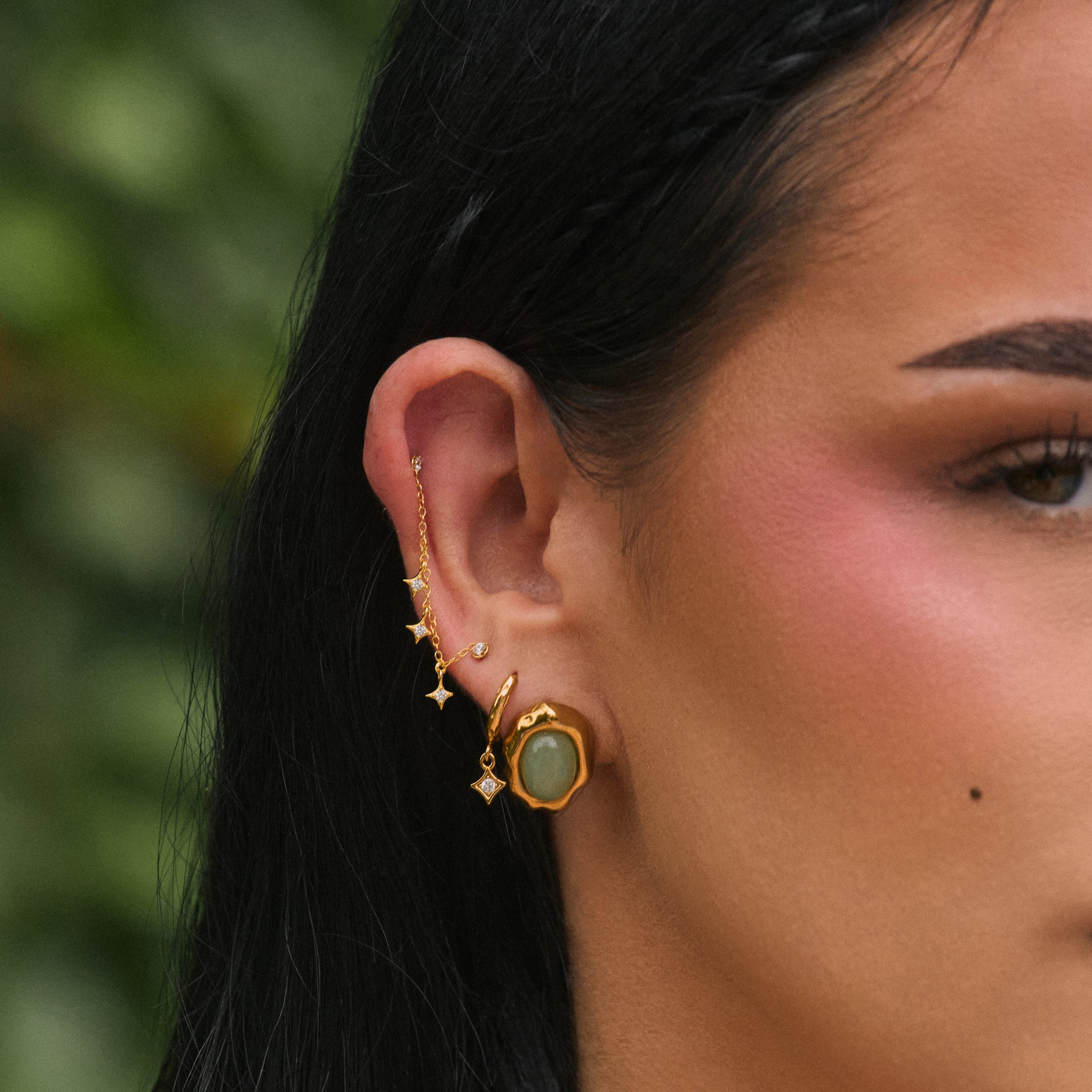 Bohomoon Stainless Steel Azura Stud Earrings