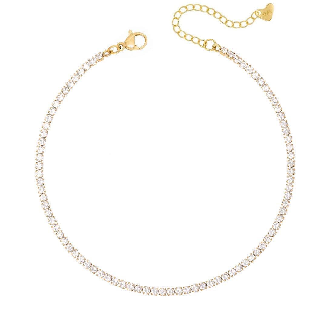 Bardot Tennis Anklet by Bohomoon