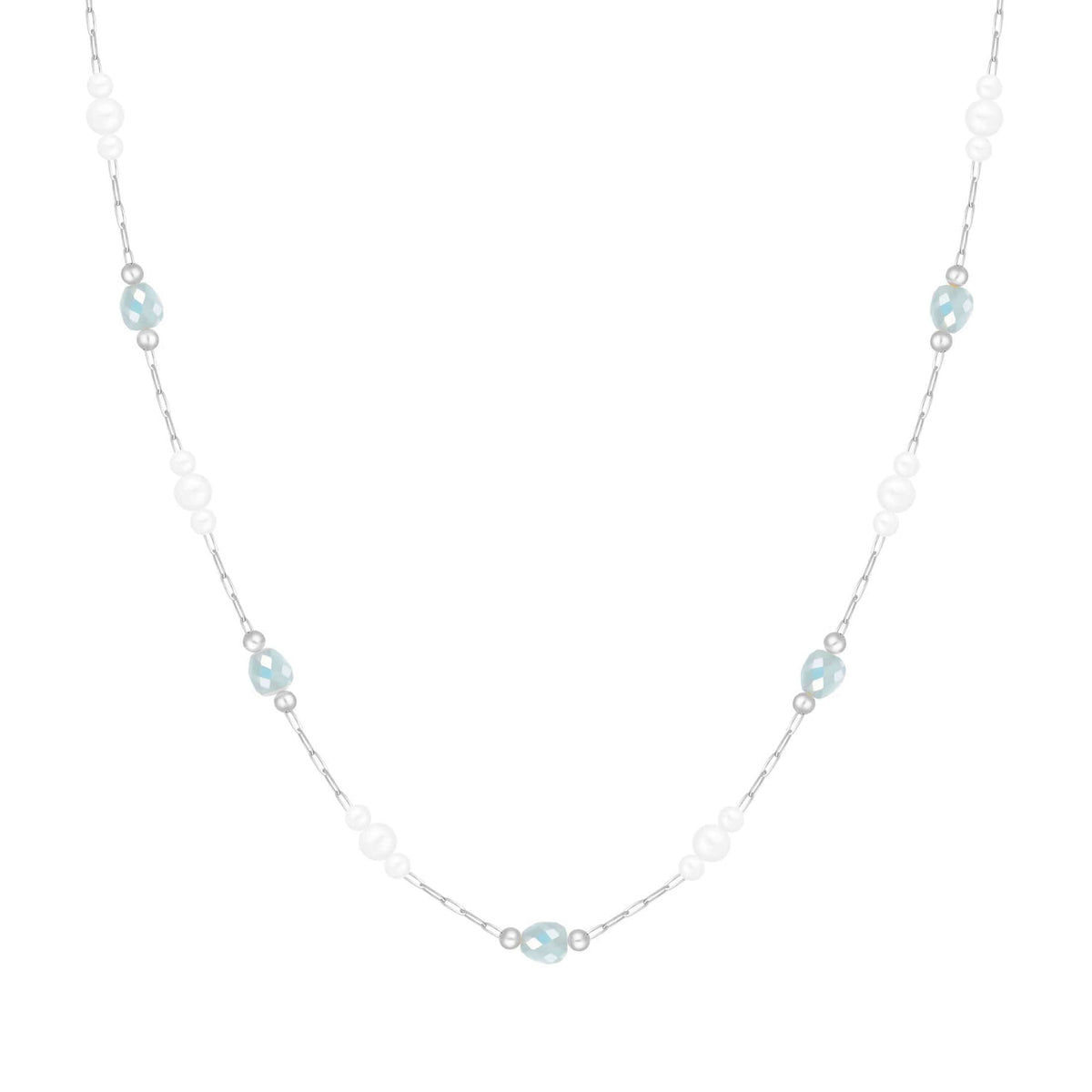 Bohomoon Stainless Steel Beach Waves Choker Necklace