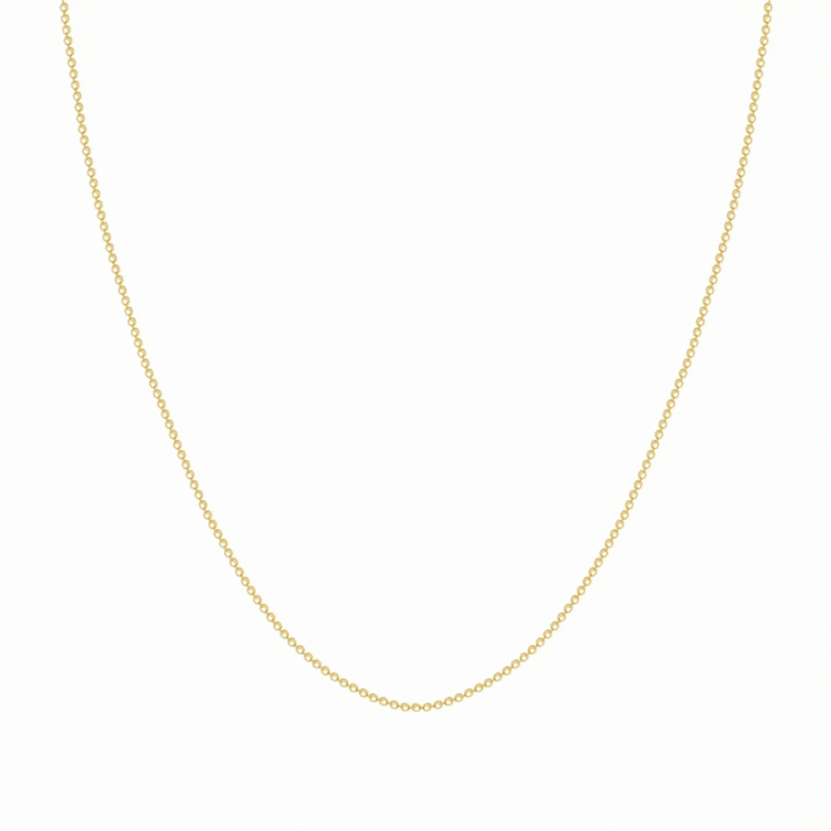 Bohomoon Stainless Steel Beaded Glide Chain