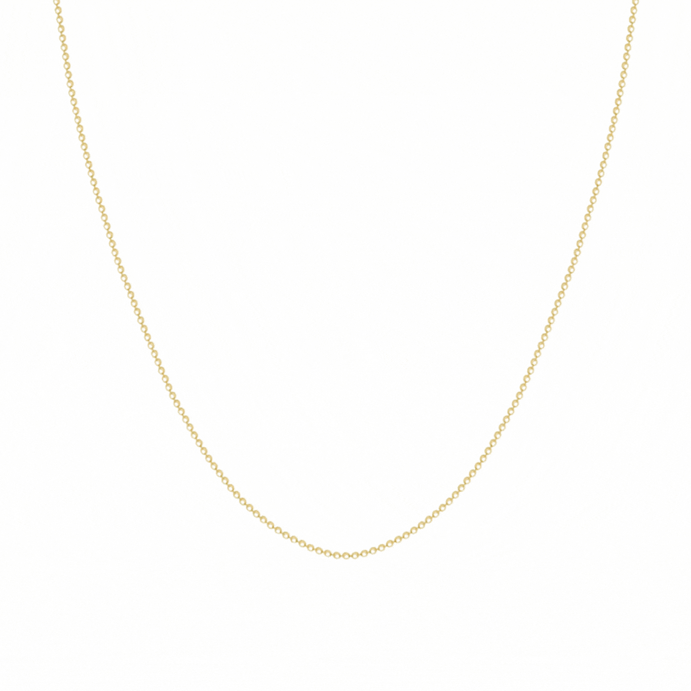 Bohomoon Stainless Steel Beaded Glide Chain